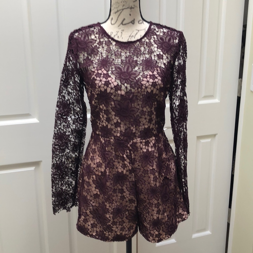 Gorgeous lace romper